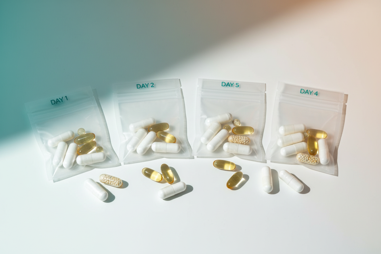 The Zenutri Core Nutrient System delivers a complete 4-product micronutrient protocol through convenient daily sachets, providing clinically validated TGA-listed formulations designed to support whole-body vitality, energy production, antioxidant defense, and immune resilience. This pharmaceutical-grade foundation system integrates four synergistic pathways: cellular antioxidant protection through vitamin C (calcium ascorbate), vitamin E (mixed tocopherols), and niacinamide