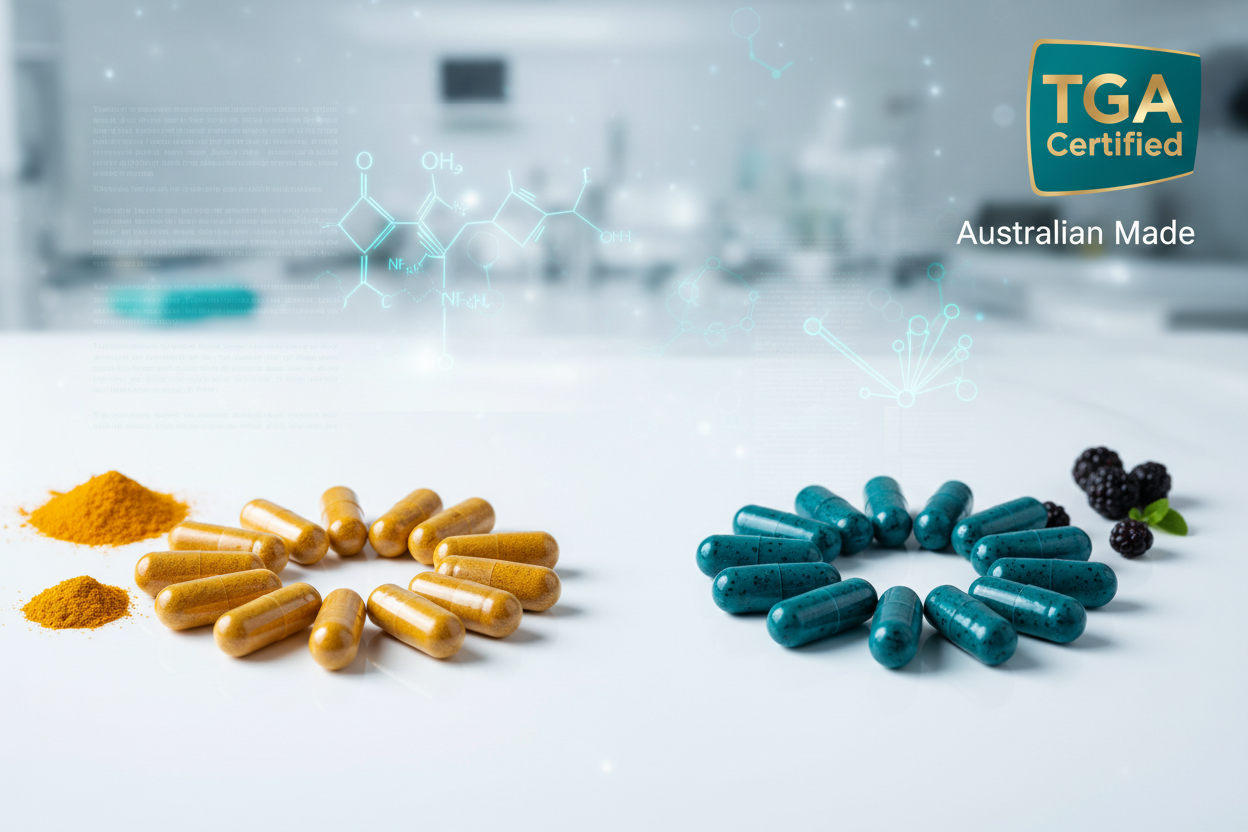 bioavailable curcumin Australia
muscle recovery supplements
nerve health supplements
magnesium muscle function
metabolic syndrome supplements
insulin sensitivity supplements
glucose metabolism supplements
metabolic inflammation
aging inflammation supplements
inflammaging supplements