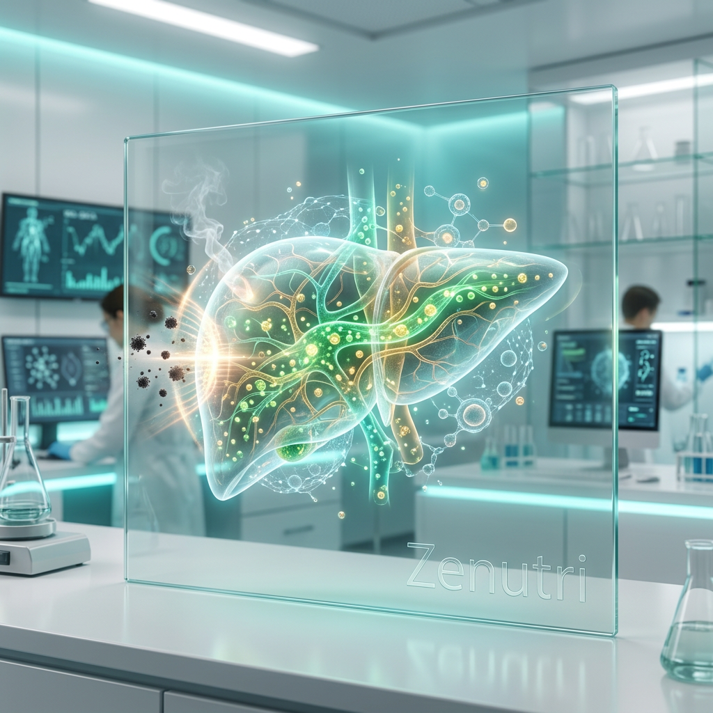 Zenutri Liver Restore tablets supporting liver detoxification and antioxidant protection