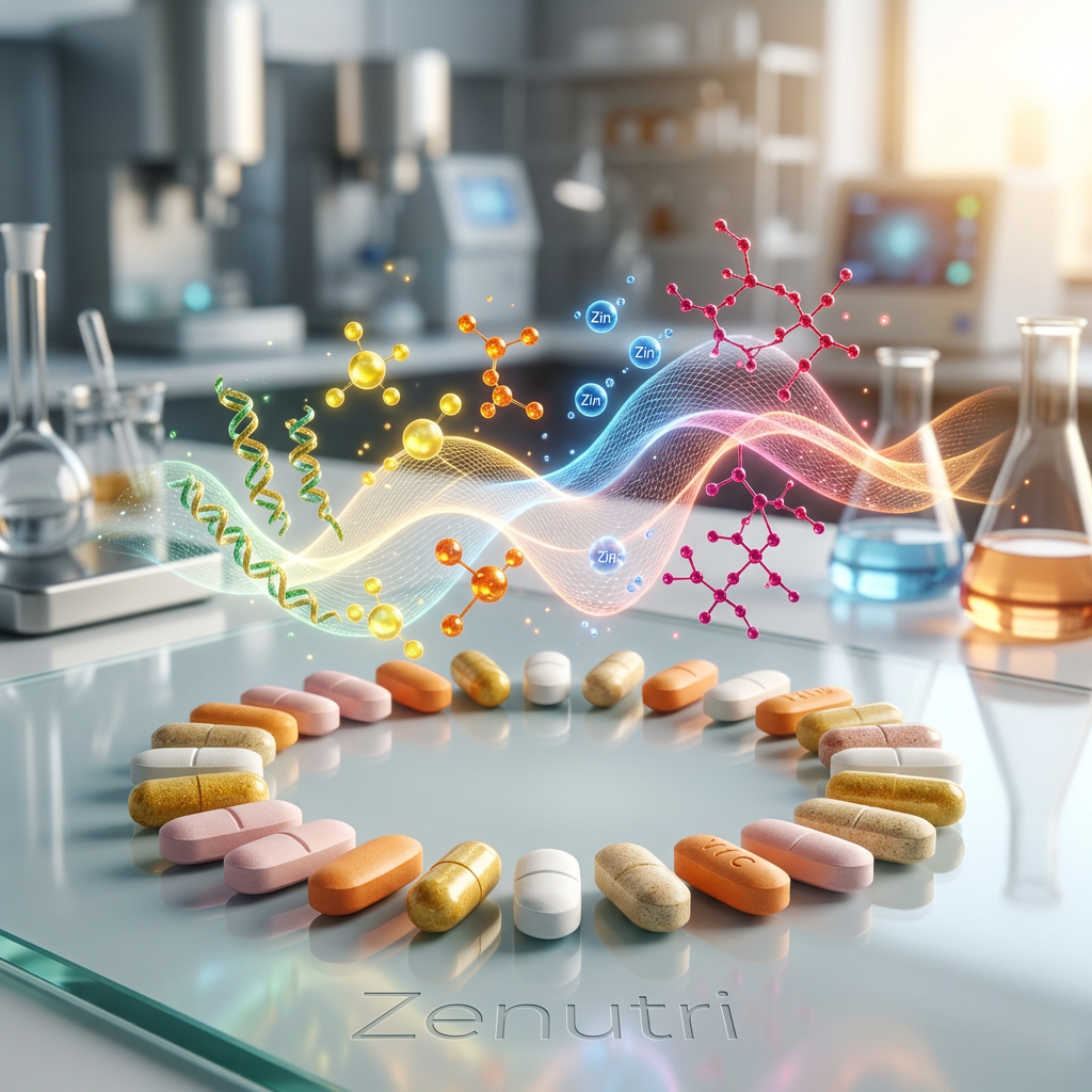 Zenutri collagen tablets containing collagen peptides vitamins and hyaluronic acid