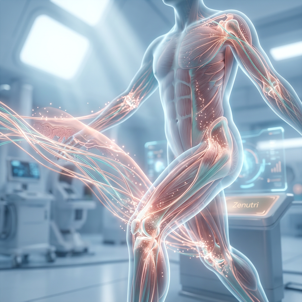 Zenutri collagen tablets supporting skin joints muscles and connective tissue