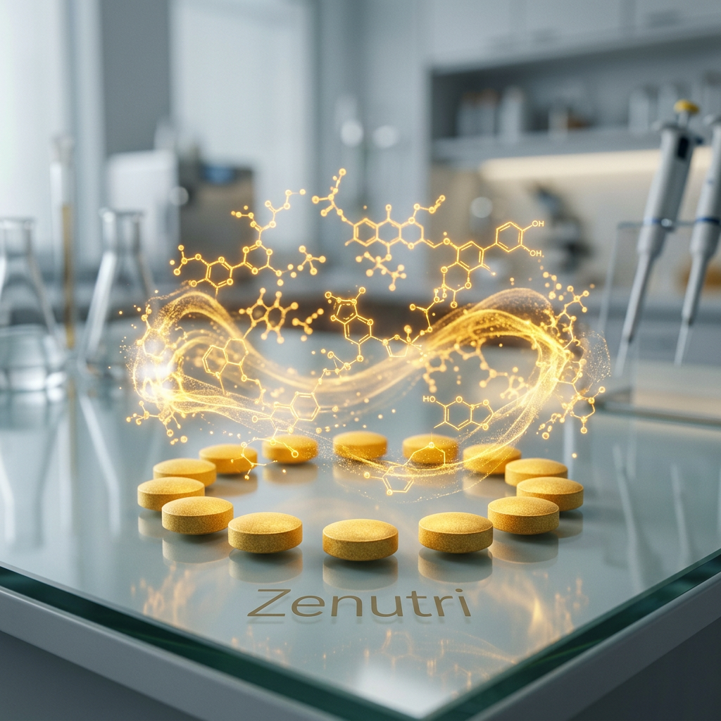 Zenutri Curcumin tablets containing turmeric extract and black pepper for enhanced absorption