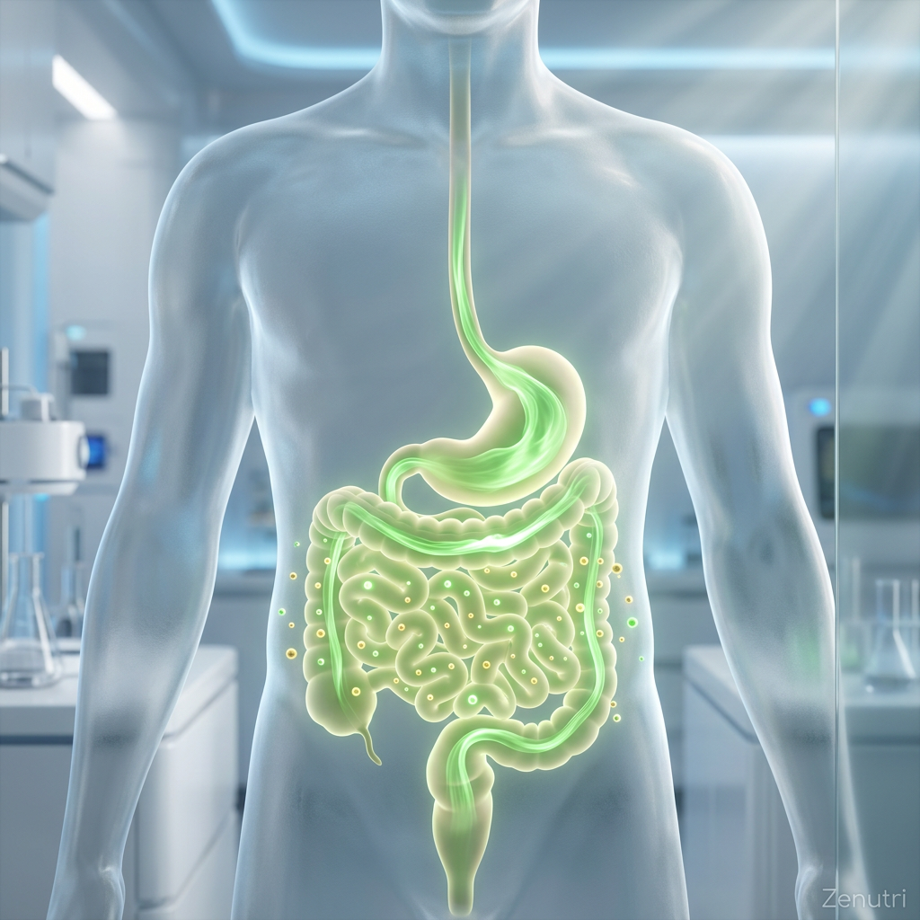 Zenutri Digestive Enzymes capsules supporting digestive comfort and nutrient absorption