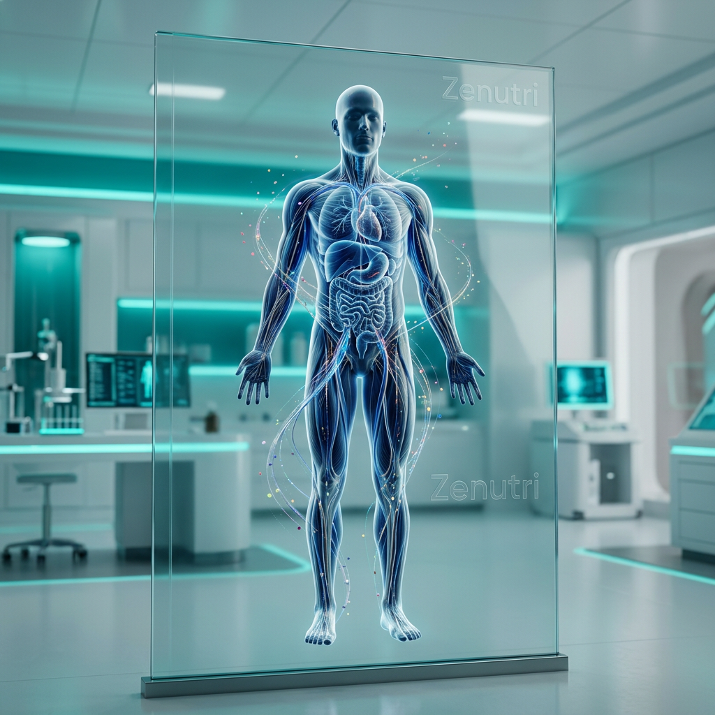 Zenutri Multivitamin for Him capsules supporting strength energy and overall health