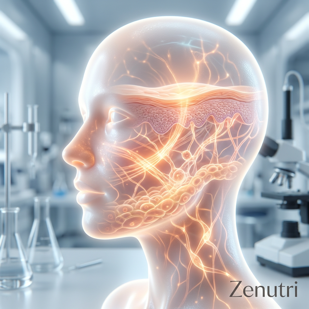 Zenutri Vitamin C tablets supporting collagen production and healthy skin