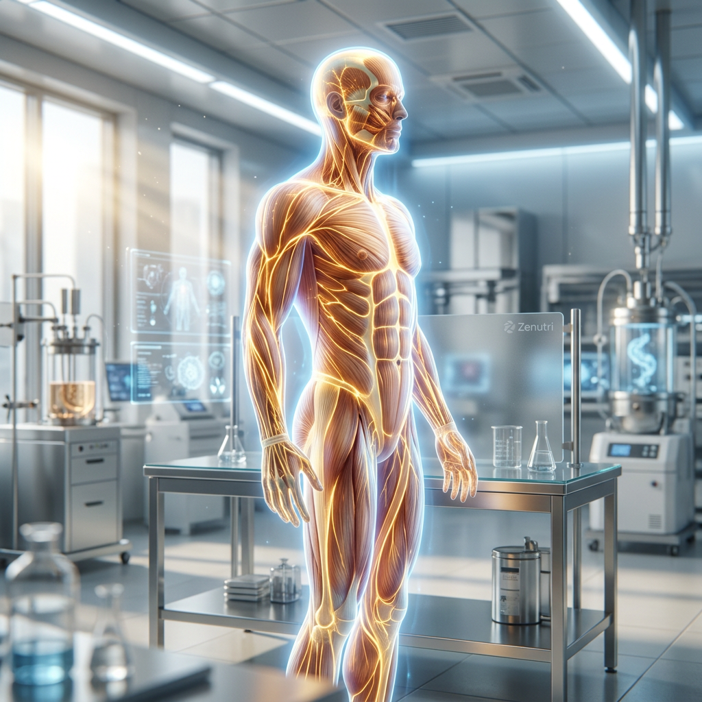 Zenutri Vitamin D capsules supporting immunity muscle function and vitality