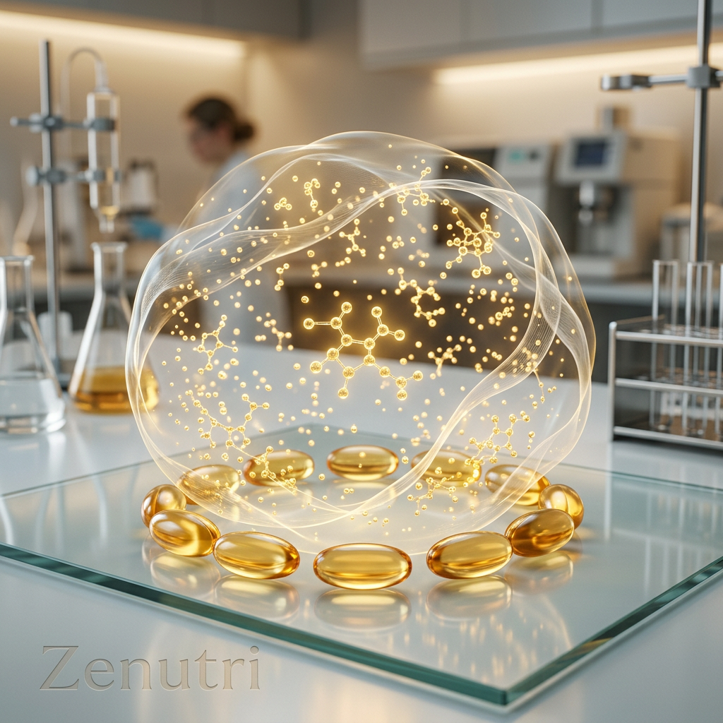 Zenutri Vitamin E capsules supporting cell membrane and lipid protection